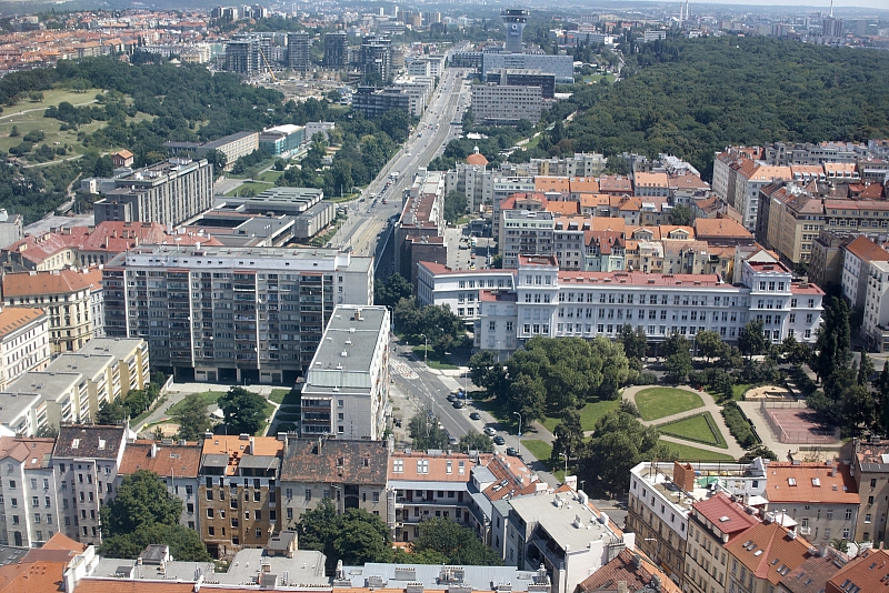 с высоты 93.05м